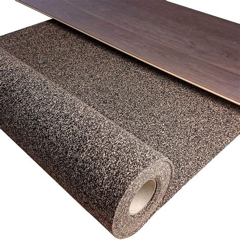 5mm Acoustic Sound Proof Rubber Cork Floor Underlayment Mat - Floor ...