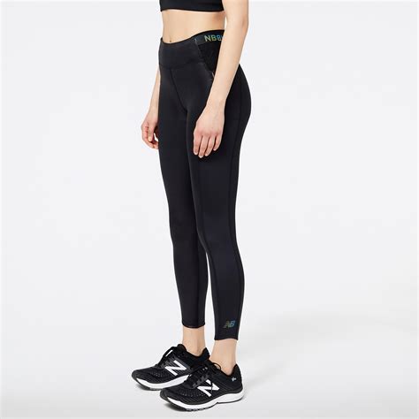 New Balance Q Speed 7/8 Kadın Siyah Tayt KADIN Tayt & Eşofman | SuperStep