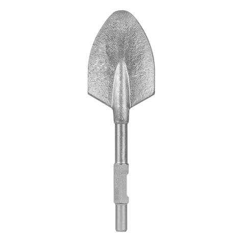 XtremepowerUS 1-1/8" Hex Shank 5" Shovel Width Construction Clay Spade ...