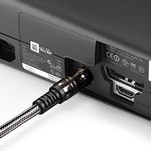 Buy Digital Optical Audio Toslink Cable 1.8m/6ft, JYFT, S/PDIF Port ...