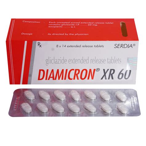 Diamicron XR 60 Tablet | Uses, Side Effects, Price | Apollo Pharmacy