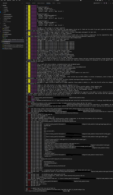 Image result for NPM Install Error