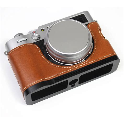 Genuine Leather Camera Half Body Cover Bottom Case Quick Release Plate ...