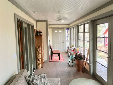 The flooring on this three season porch is AZEK® in Morado. Sunspace ...