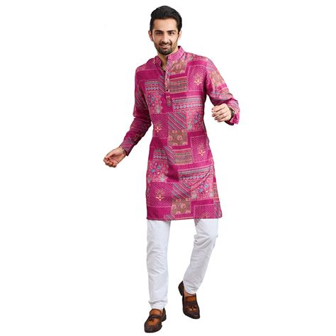 Velvet Rose Pink Kurta – Suvidha Fashion