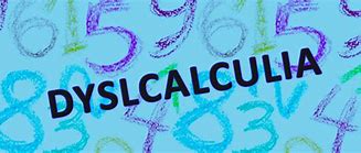 Image result for Dyscalculia Images