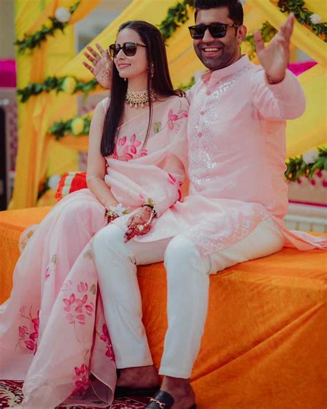 Bouganville’s on Rosepink Organza Saree – Picchika