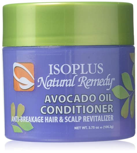 Buy Isoplus Natural Remedy Avocado Oil Conditioner, 4 Ounce Online at ...