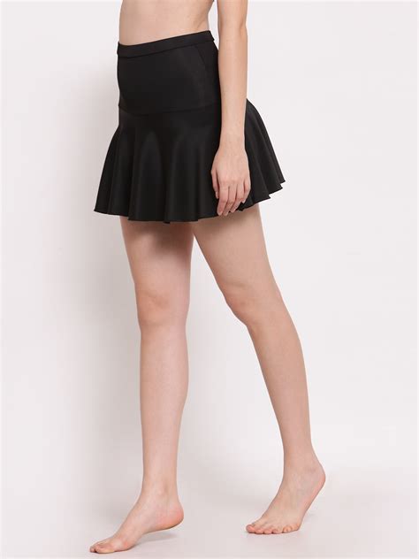 CUKOO Women Solid Black Swim Bottoms – cukoo.in