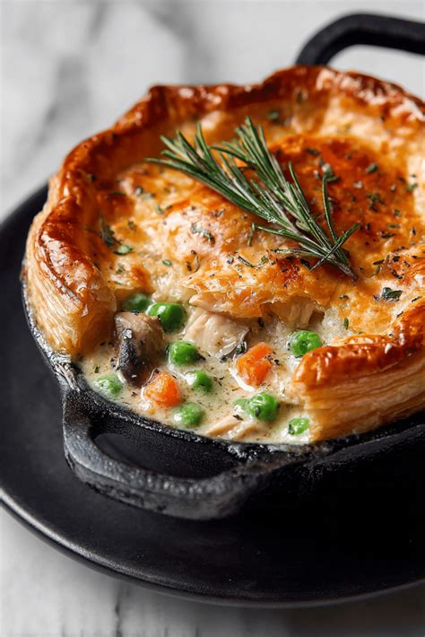 Puff Pastry Chicken Pot Pie - cookandairies