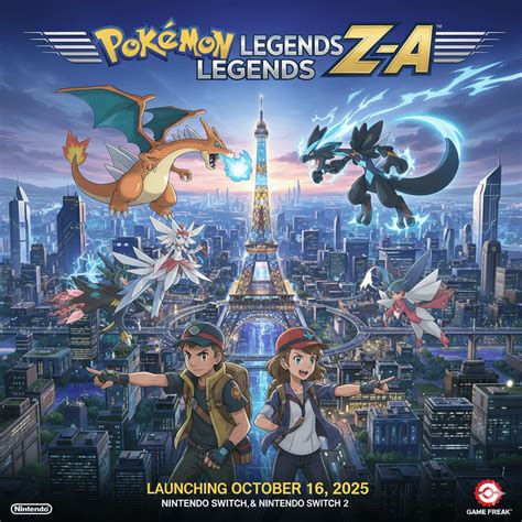 Pokémon Legends Z-A Leaks Reveal Mega Evolution, Switch 2 Release | Quickus News