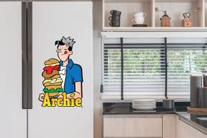 Asian Paints 41 cm Wall Ons Archies Jughead versus the giant burger ...