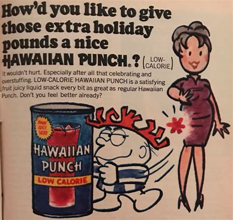 Hawaiian Punch mascot takes things a step too far – @oldshowbiz on Tumblr