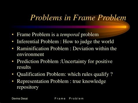 Image result for Frame Problem Explained