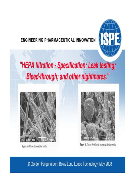 Image result for HEPA Filter Test