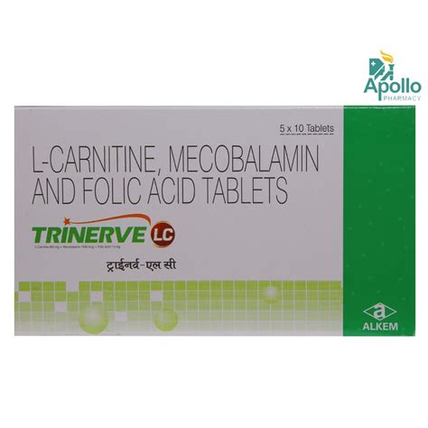 Trinerve LC Tablet 10's Price, Uses, Side Effects, Composition - Apollo ...