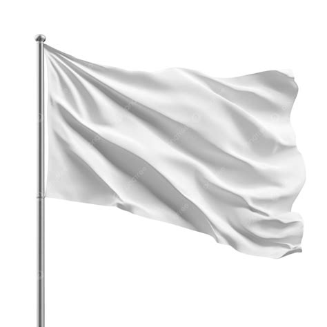 La Bandera Blanca De La Ola Animada