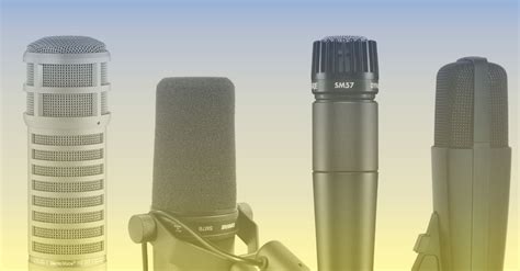 Image result for Microphone Types