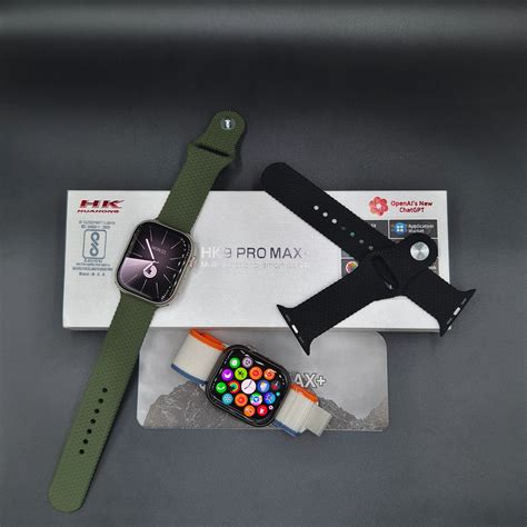 Hk9 Pro Max Plus Super Amoled Display Smartwatch With ChatGPT – Zone Alpha