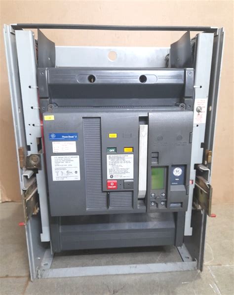 GE SSD30G330 Circuit Breaker 3000A Frame Rating & 3000A Trip Unit & SP ...