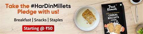 True Elements Millets - Buy Nutrient Rich Millets Online