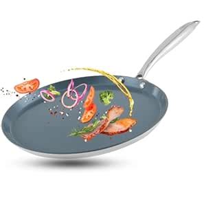 Buy Vinod SAS Ceramica Platinum Triply Stainless Steel Dosa Tawa - 31 ...