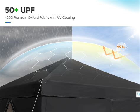 Buy Quictent Privacy 10'x10’Pop up Canopy Tent with Sidewalls Enclosed ...