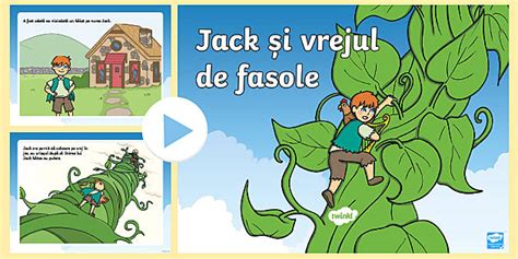 Jack și vrejul de fasole - Poveste PowerPoint - Twinkl