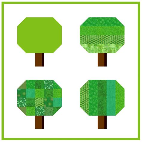 Image result for Tree Quilt Block Pattern