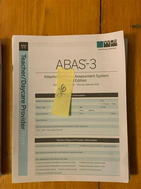 Image result for Adaptive Behavior Assessment