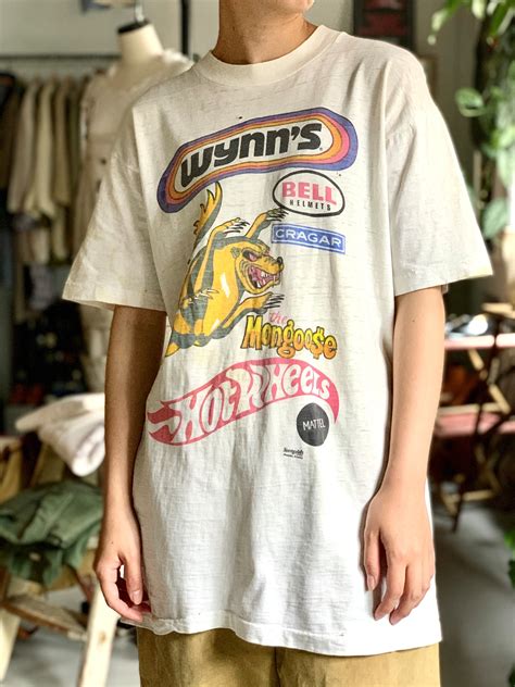 70’s vintage “s/s t-sh” “THE MONGOOSE” “TOM MCEWEN” size XL | KEY WEB STORE