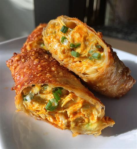 Buffalo Chicken Egg Rolls Recipe: 5 Steps to Yum – Vihaad Recipes