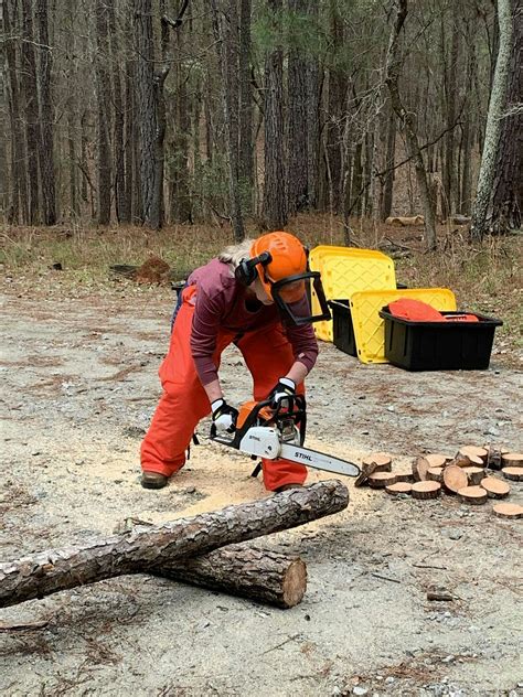 Chainsaw Safety and Handling Workshop, Sandhill Research and Education ...