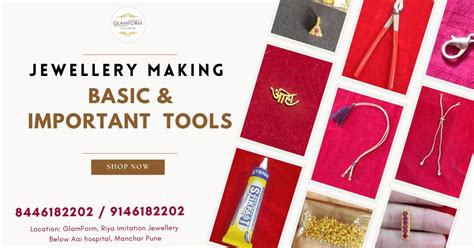 Basic & Important Jewllery Making Material Tools