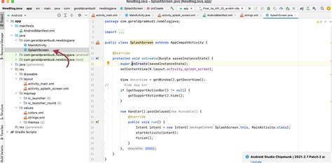 Image result for Flash Screen Android Studio Java