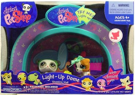 Buy Littlest Pet Shop Exclusive Playset Light Up Dome Shopping Mall ...