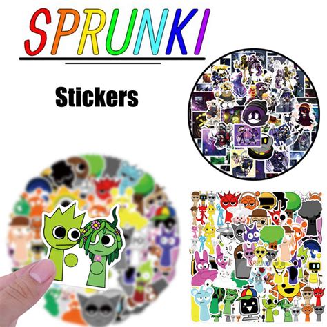 Image result for Sticker Paper Fun Sprunki Stickers