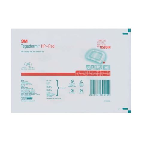 Buy 3M TEGADERM HP+PAD DRESSING 8586 (PACK OF 25) Online & Get Upto 60% ...