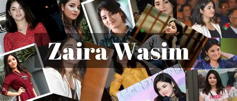 Zaira Wasim | Biography Birthday Family Struggles Net Worth Age