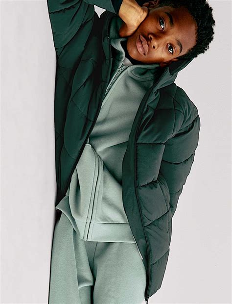 Buy Hooded Padded Coat (6-16 Yrs) at Marks & Spencer
