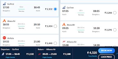 10 Domestic destinations under 6000 INR return ticket - The Airline Blog