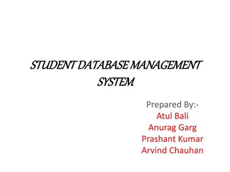 Image result for Student Management System Project Abstract