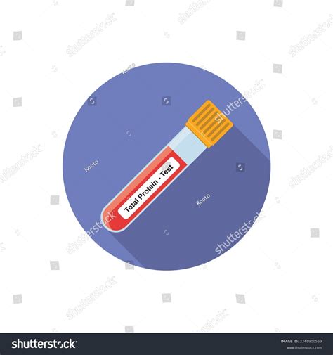 Total Protein Blood Test Concept Design Stock Vector (Royalty Free) 2248900569 | Shutterstock