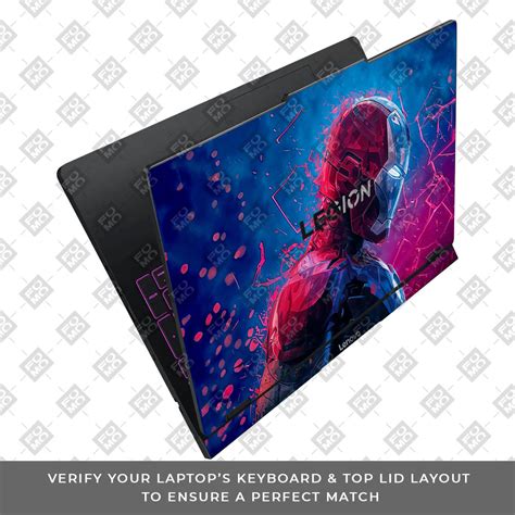 Iron Man Neon Tech Lenovo Legion Pro 5 16IAX10 Laptop Skin