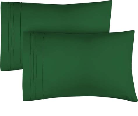 Amazon.com: Queen Pillow Cases Set of 2 - Soft, Hotel Quality ...