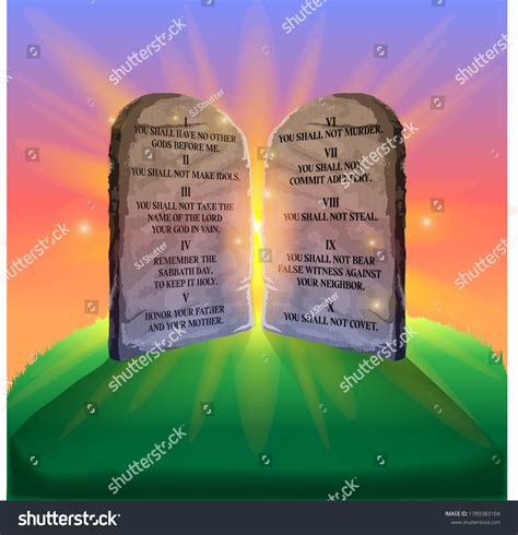 2,893 Ten Commandments Images, Stock Photos & Vectors | Shutterstock