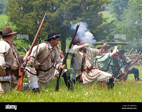 Annual Reenactment of the Battle of Monmouth, Revolutionary war ...