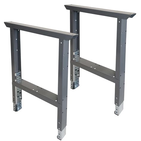Adjustable Workbench Open Panel Legs: 2 Pack | Republic