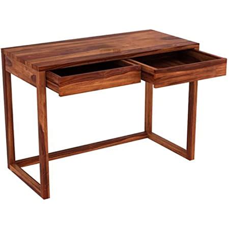MH DECOART Solid Sheesham Wood Writing Study Table for Students Office ...