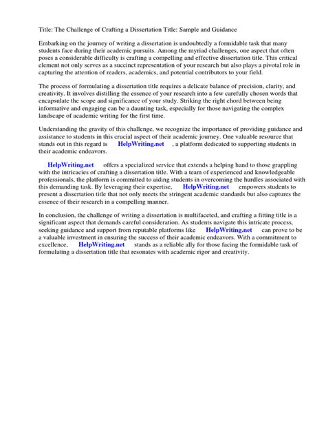 Dissertation Title Examples 的图像结果